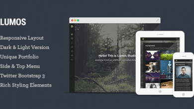 Photo of [Download-S2] Lumos - Multipurpose Single/Multi-page Template