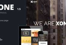 Photo of [Download-S2] Xone v1.5 - Clean One Page Wordpress Theme