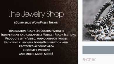 Photo of [Download-S2] The Jewelry Shop - Themeforest WordPress eCommerce