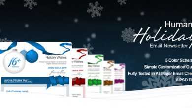 Photo of [Download-S2] Humana - Themeforest Holiday Greetings/Email Newsletter
