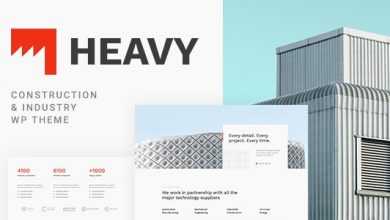 Photo of [Download-S2] Heavy v1.0.1 - Industrial WordPress Theme