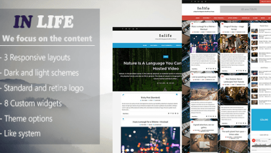 Photo of [Download-S2] InLife v1.4.1 - Simple & Flexible Blog/Magazine