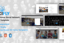 Photo of [Download-S2] SociFly v1.0 - Multipurpose Social Network HTML5 Template