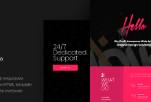 Photo of [Download-S2] Cardea - Colorful Portfolio One Page HTML Template