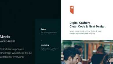 Photo of [Download-S2] Meelo v1.2 - Corporate One Page WordPress Theme