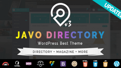 Photo of [Download-S2] Javo Directory v3.8 - Wordpress Theme