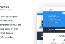 Photo of [Download-S2] Spark v1.1 - Responsive Hosting & Technology Site Template