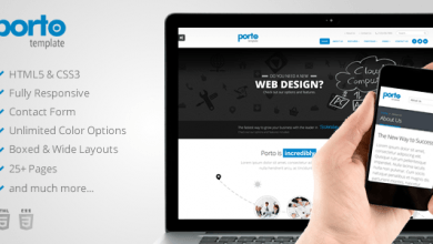 Photo of [Download-S2] Porto - Responsive HTML5 Template