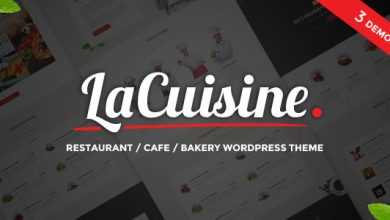 Photo of [Download-S2] LaCuisine v2.5 - Restaurant WordPress Theme
