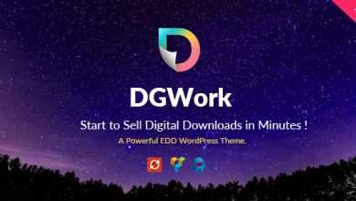 Photo of [Download-S2] DGWork v1.3.8 - Powerful Responsive Easy Digital Downloads