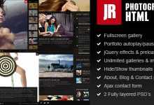 Photo of [Download-S2] JR Photography HTML Themeforest Site