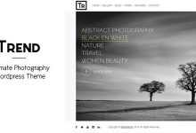 Photo of [Download-S2] Trend v3.6 - Photography WordPress Theme