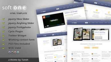 Photo of [Download-S2] Softone Software / App HTML Template
