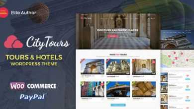 Photo of [Download-S2] CityTours v2.5.2 - Hotel & Tour Booking WordPress Theme