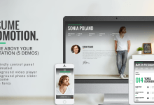 Photo of [Download-S2] Promotion v1.7 - Animated CV Resume Theme