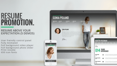 Photo of [Download-S2] Promotion v1.7 - Animated CV Resume Theme