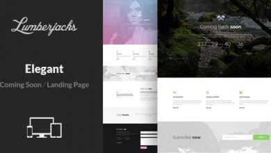 Photo of [Download-S2] Elegant - Minimal Responsive Coming Soon Template
