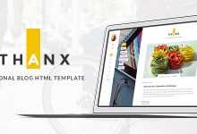 Photo of [Download-S2] THANX - Personal HTML Template