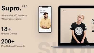 Photo of [Download-S2] Supro v1.4.4 - Minimalist AJAX WooCommerce WordPress Theme