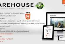 Photo of [Download-S2] Warehouse v3.7.5 - Responsive Prestashop 1.6 Theme