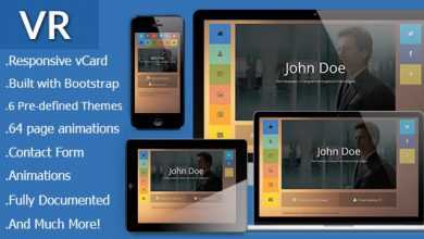 Photo of [Download-S2] VR - Themeforest Responsive vCard Template