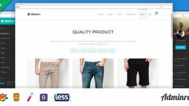 Photo of [Download-S2] Adminre - Responsive Frontend And Backend Theme
