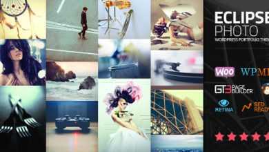 Photo of [Download-S2] eClipse v2.7 - Photo Portfolio WordPress Theme