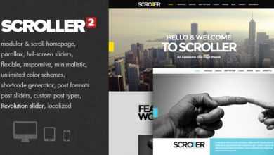 Photo of [Download-S2] Scroller v2.0 - Parallax, Scroll & Responsive Theme