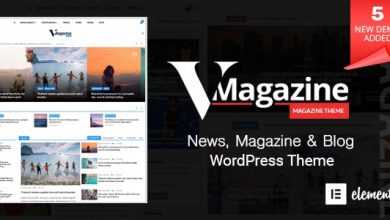 Photo of [Download-S2] Vmagazine v1.1.5 - Blog, NewsPaper, Magazine Themes