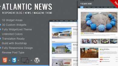 Photo of [Download-S2] Atlantic News - Themeforest Responsive WP Magazine Blog