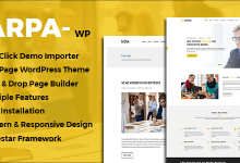 Photo of [Download-S2] Arpa - One Page Business WordPress Theme