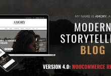 Photo of [Download-S2] Amory Blog v4.3 - A Responsive WordPress Blog Theme