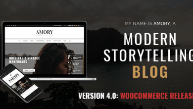 Photo of [Download-S2] Amory Blog v4.3 - A Responsive WordPress Blog Theme