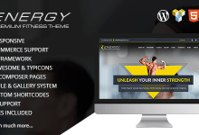 Photo of [Download-S2] ENERGY v1.5.2 - Responsive WordPress Fitness Theme