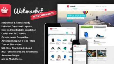 Photo of [Download-S2] Webmarket 2.3.3 - WP Theme for Advanced Online Shops