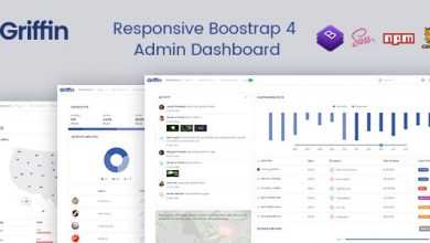 Photo of [Download-S2] Griffin v1.2 - Developer-friendly Bootstrap 4 Admin Dashboard & UI Kit