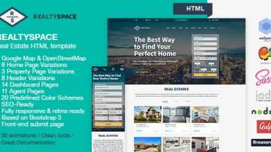 Photo of [Download-S2] Realtyspace - Real Estate HTML5 Template