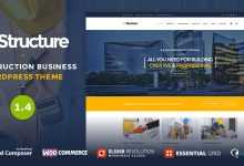 Photo of [Download-S2] Structure v1.4 - Construction WordPress Theme