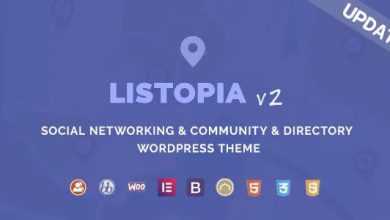 Photo of [Download-S2] Listopia v2.0.2 - Directory, Community WordPress Theme