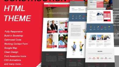 Photo of [Download-S2] Paloma - building construction HTML Template