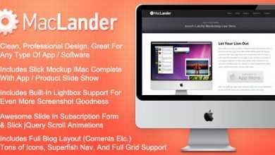 Photo of [Download-S2] MacLander - Premium HTML App Site Template