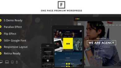 Photo of [Download-S2] Flip - Flipping Page & One Page Wordpress Theme