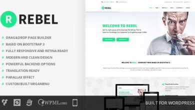 Photo of [Download-S2] Rebel v2.2.3 - WordPress Business Bootstrap Theme