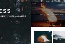 Photo of [Download-S2] Ness - Minimalist Photo Magazine WordPress Theme
