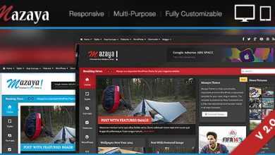 Photo of [Download-S2] Mazaya - Themeforest Responsive WP News, Magazine Theme