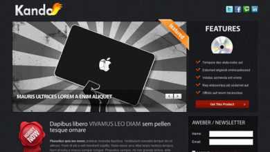 Photo of [Download-S2] Kando - 4 variations - Themeforest Landing Page / Minisite