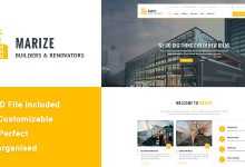 Photo of [Download-S2] Marize - Construction & Building HTML Template