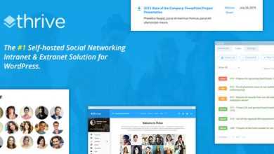 Photo of [Download-S2] Thrive v1.8.6 - Intranet & Community WordPress Theme