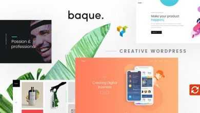 Photo of [Download-S2] Baque v1.0.4 - Multipurpose Onepage Creative WP Theme