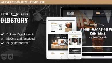 Photo of [Download-S2] OldStory v1.0.1 - Whisky Bar | Pub | Restaurant Site Template